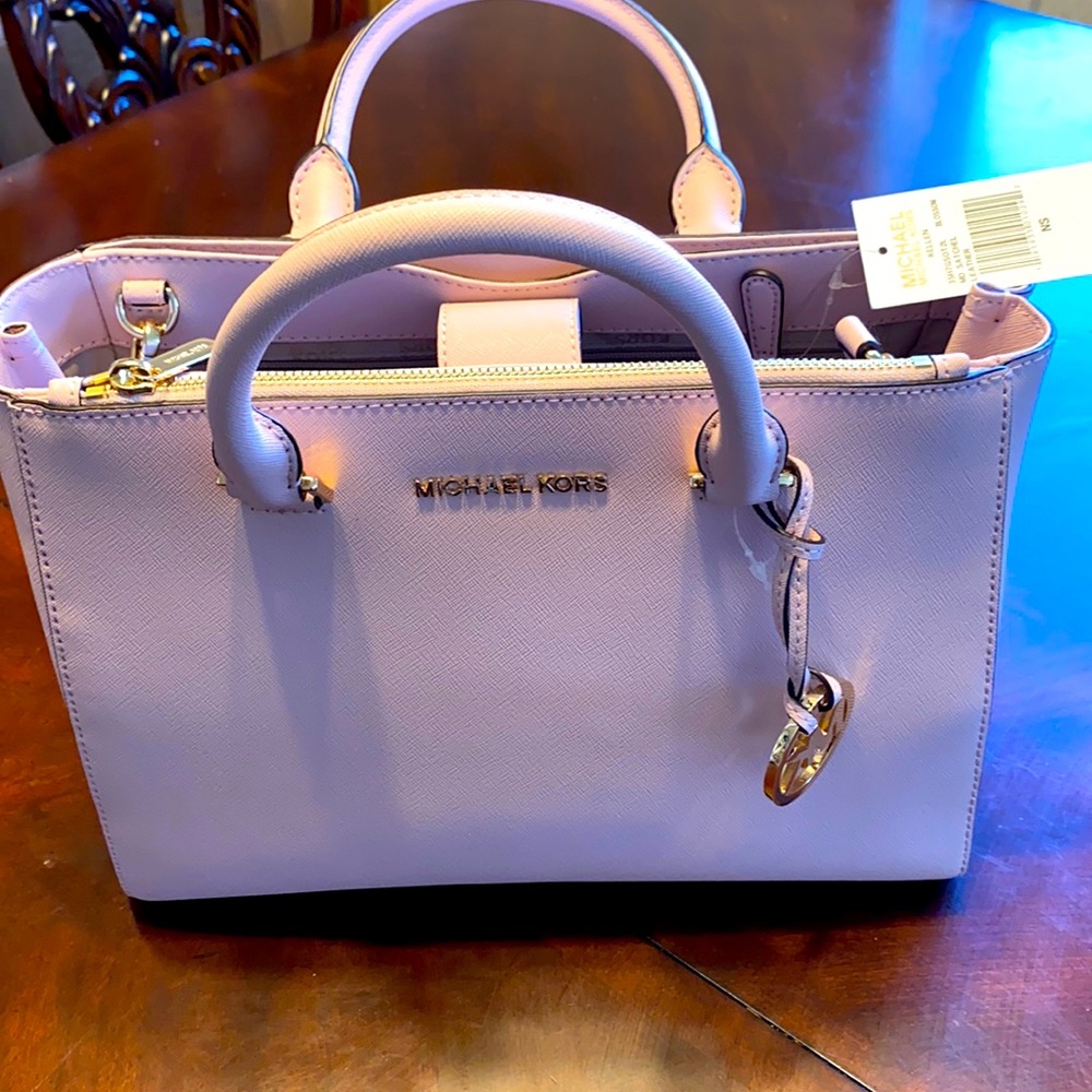 Authentic Michael Kors handbag color blossom pink